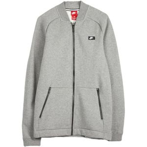Nike, Heren, Sweatshirts & Hoodies, Grijs, Maat: XL Poliester,