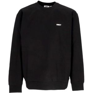 Obey - Crewneck Sweatshirt - Zwart - Katoen