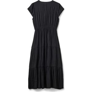 Sofie Schnoor - Jannesw Dress S252306 - Maxi Jurk - Zwart - Polyester