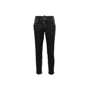 Dsquared2 Slim-fit Jeans , Black , Dames , Maat: XS