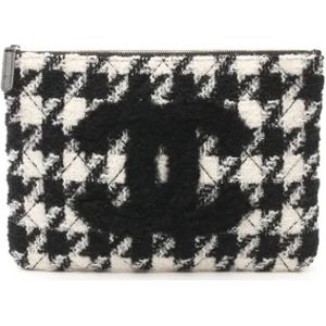 Chanel Vintage, Dames, Pre-owned, Zwart, Maat: ONE Size