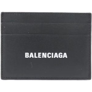 Balenciaga Vintage, unisex, Pre-owned, Zwart, Maat: ONE Size Leer,