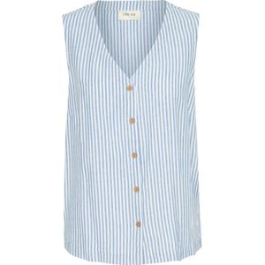 Cream, Dames, Tops, Blauw, Maat: S