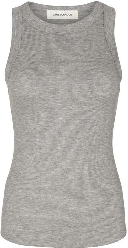 Sofie Schnoor - Snos 215 - Ribtop - Grijs - Dames