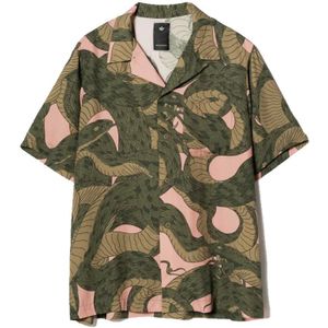 Maharishi, Heren, Overhemden, Veelkleurig, Maat: L Viscose,