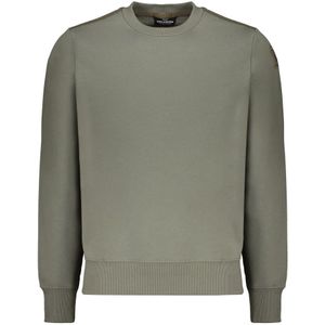 Parajumpers, Heren, Sweatshirts & Hoodies, Groen, Maat: S Katoen,