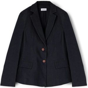 Motivi, Dames, Jassen, Blauw, Maat: 2XS Denim,