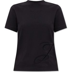 Jacquemus, Dames, Tops, Zwart, Maat: 2XS Katoen,