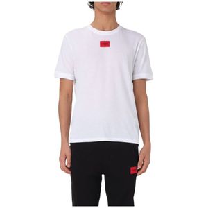 Hugo, Heren, Tops, Wit, Maat: 2XL