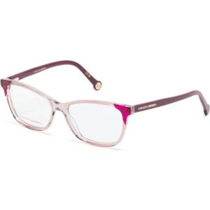 Carolina Herrera - Optical Frame - Roze - Dames Accessoire - 53 MM