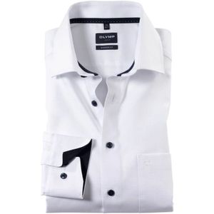 Olymp, Heren, Overhemden, Wit, Maat: M