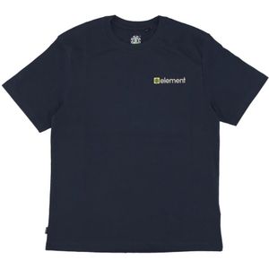 Element, Heren, Tops, Blauw, Maat: L Katoen,