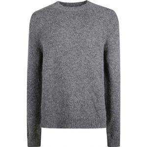 Jil Sander, Heren, Truien, Grijs, Maat: M Wol,