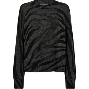 MOS Mosh, Dames, Truien, Zwart, Maat: XS Wol,