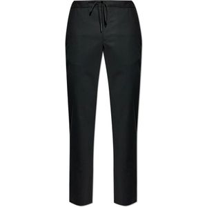 Maison Margiela, Heren, Broeken, Zwart, Maat: S Wol,