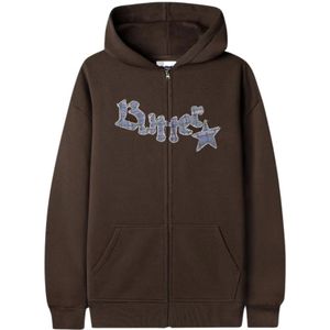 Butter Goods, Heren, Sweatshirts & Hoodies, Bruin, Maat: XL