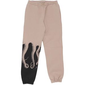 Octopus, Heren, Broeken, Beige, Maat: XS Katoen,