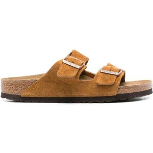 Birkenstock, Heren, Schoenen, Bruin, Maat: 40 EU Suède,
