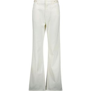 Rabanne, Dames, Jeans, Wit, Maat: W26 Katoen,