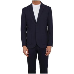 Liu Jo, Heren, Jassen, Blauw, Maat: M Jersey,