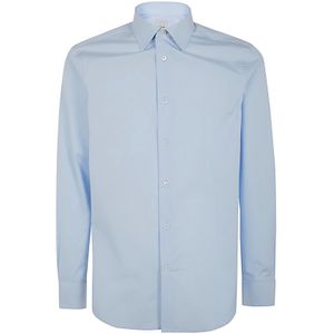 Paul Smith, Heren, Overhemden, Blauw, Maat: 2XL Leer,