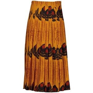 Altuzarra, Dames, Rokken, Oranje, Maat: S Katoen,
