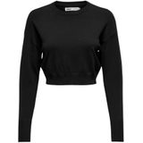 Gebreide Trui - Effen - Knitwear - Ronde Hals - Lange Mouw