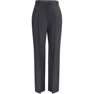 Alexander McQueen, Dames, Broeken, Zwart, Maat: S Wol,