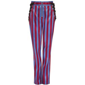 Self Portrait, Dames, Broeken, Rood, Maat: 3XS Leer,