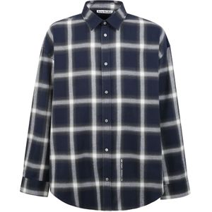 Acne Studios, Heren, Overhemden, Veelkleurig, Maat: L Flanel,