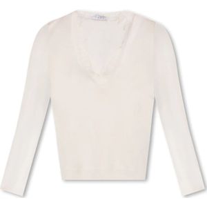 Iro, Dames, Truien, Beige, Maat: M Zijde,