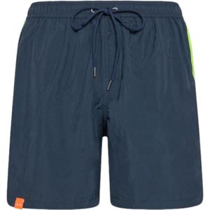Sun68, Heren, Korte broeken, Blauw, Maat: S