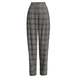 Anine Bing, Dames, Broeken, Grijs, Maat: XL Wol,