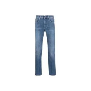 Versace Slim-fit Jeans , Blue , Heren , Maat: W34