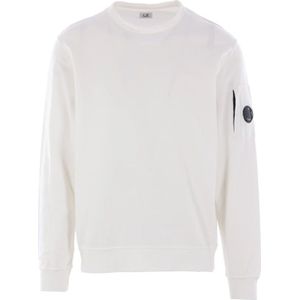 C.p. Company, Heren, Sweatshirts & Hoodies, Wit, Maat: 2XL Jersey,