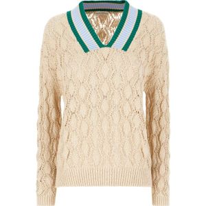 Ballantyne, Dames, Truien, Beige, Maat: S Katoen,