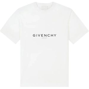 Givenchy - T-shirt - Wit - 100% Katoen - Regular Fit