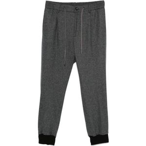 Tagliatore, Heren, Broeken, Grijs, Maat: M