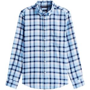 Tommy Hilfiger, Heren, Overhemden, Blauw, Maat: S