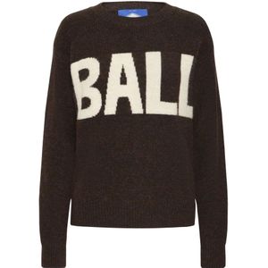 Ball, Dames, Truien, Bruin, Maat: S Wol,