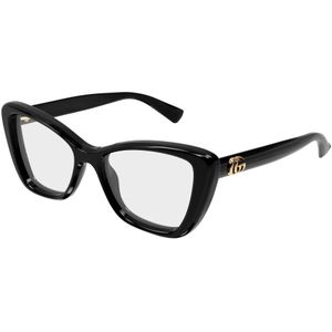 Gucci - Squared Cat Eye Frame - Zwart - Accessoires
