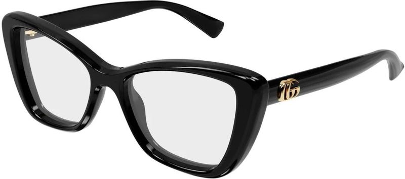 Gucci - Squared Cat Eye Frame - Zwart - Accessoires