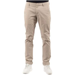 Dondup, Heren, Broeken, Beige, Maat: W34 Katoen,