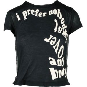 Diesel, Dames, Tops, Zwart, Maat: XS Modal,