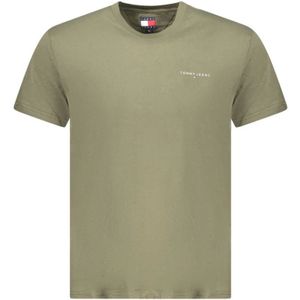 Tommy Hilfiger, Heren, Tops, Groen, Maat: L Katoen,