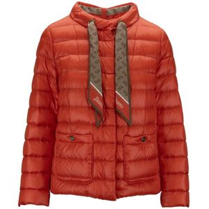 Herno, Dames, Jassen, Oranje, Maat: S Katoen,