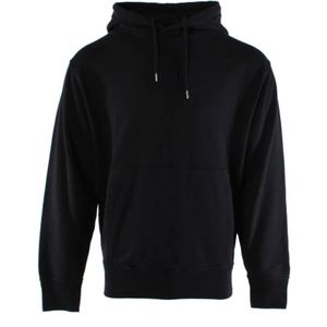 C.p. Company - Blauwe Hoodie - Heren - Katoen - Diagonale Fleece