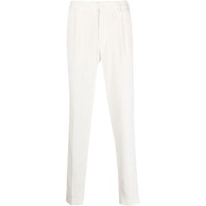 Incotex, Heren, Broeken, Wit, Maat: 2XL Katoen,