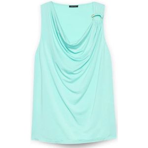 Fiorella Rubino, Dames, Tops, Groen, Maat: M Jersey,