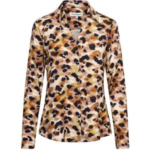 &Co Woman, Dames, Blouses & Shirts, Veelkleurig, Maat: 3XL Viscose,